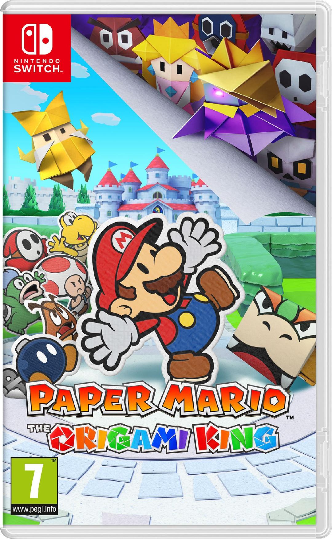 Illustration de l'article sur Paper Mario: The Origami Kingen approche sur SWITCH